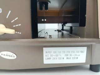 PROYECTOR DIAPOSITIVAS CABIN HI-SONIC II