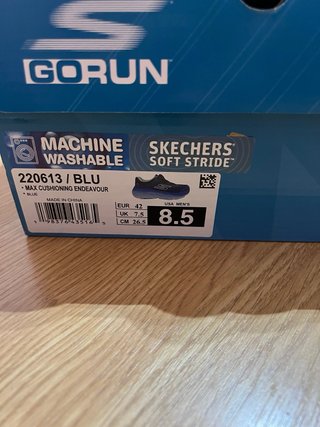 Zapatillas Skechers Go Run Max Cushioning Azul