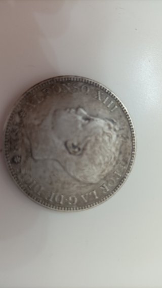 Moneda de Plata Alfonso XIII