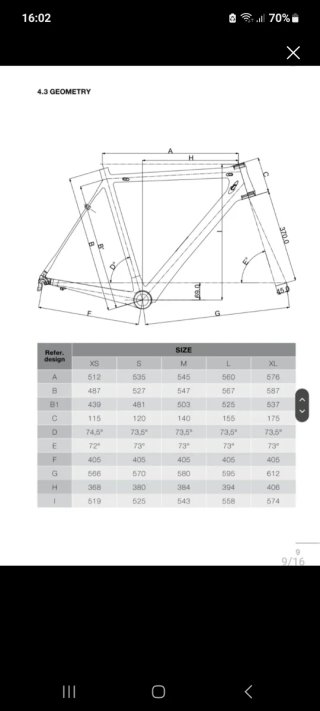 Cuadro Dedacciai Gladiatore Carbono Talla M