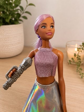 Muñeca Barbie Cantante con Micrófono
