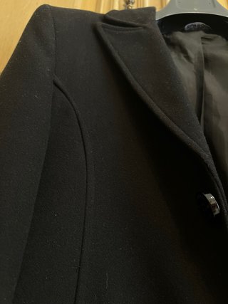 Cappotto uomo nero
