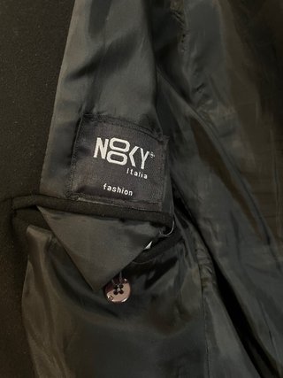 Cappotto uomo nero