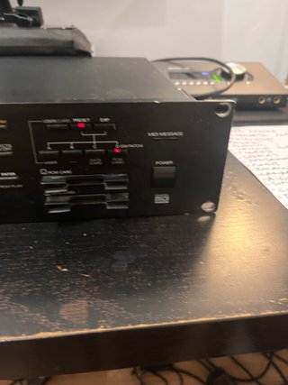Modulo sintetizzatore Roland JV-1080 64 voci