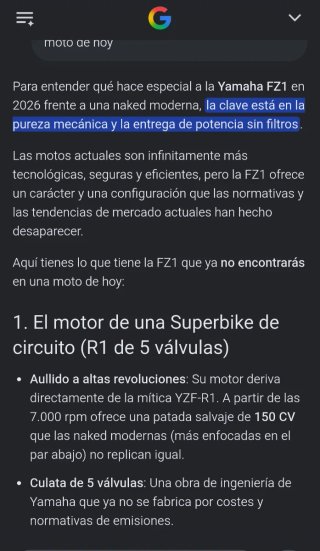 Yamaha Fz1 N