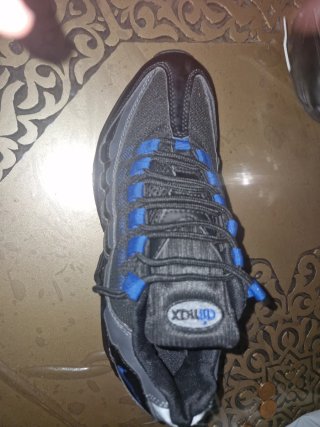 Nike Air Max 95 Negro y Azul Oscuro