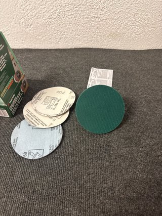 Plato lijador Parkside con set de papel