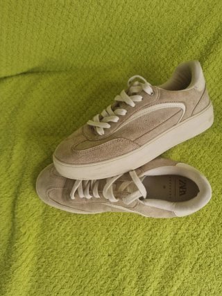 Zapatillas Zara Beige