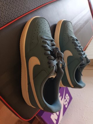 Zapatillas Nike Court Vision Low Verde/Blanco