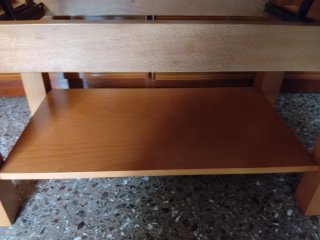 Mesa madera maciza   abatible