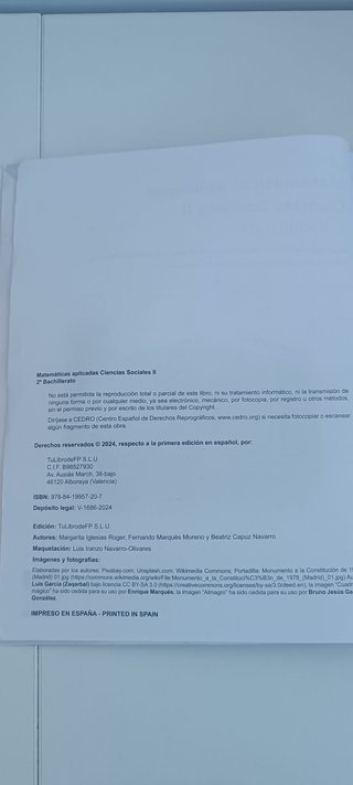 MATEMÁTICAS APLICADAS CIENCIAS SOCIALES II 2º B...