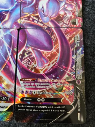 Mewtwo V-UNION Pokémon TCG indonesia PROMO