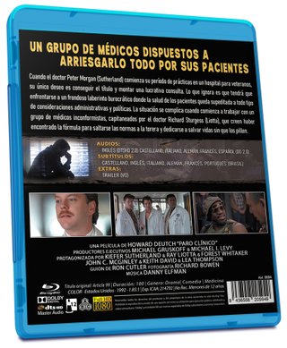 N0726 Paro Clínico 1992 [Blu-ray] Article 99