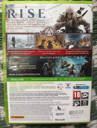 Assassin's Creed III Xbox 360 PAL