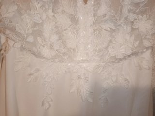 Vestido de pubilla-novia.Comprat a Centelles Torto