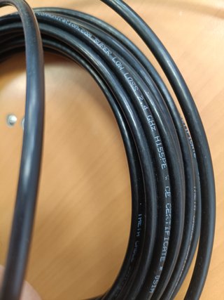 Cable Coaxial Theta Cable Baja Pérdida 2.4 GHz 15m