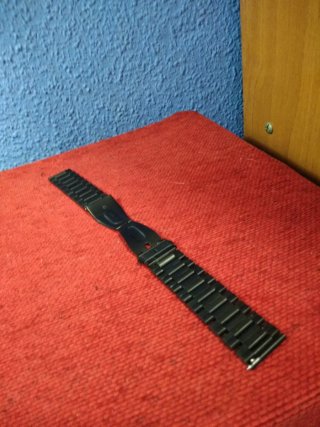 Correa de reloj negra