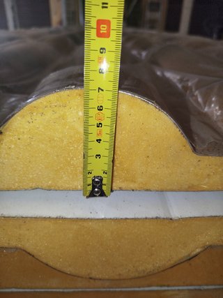 16 Paneles Sándwich Imitación Teja