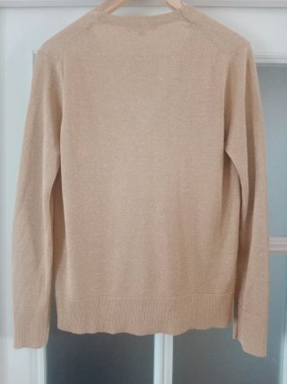 Jersey dorado con brillo Tintoretto Talla L.