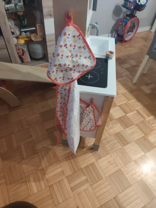 Cocinita de madera infantil nueva! Con todo