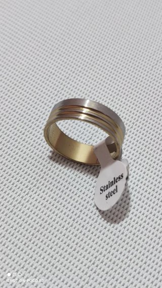 Anillo Acero Inoxidable Talla 20