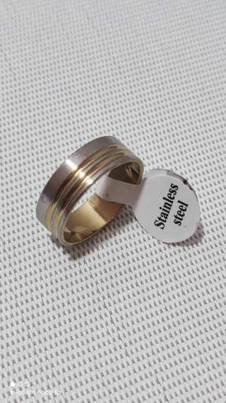 Anillo Acero Inoxidable Talla 20