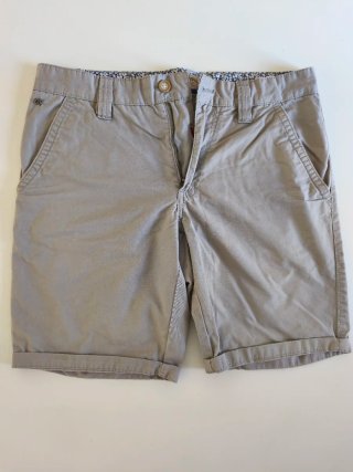 Lotto 2 Bermuda Cotton & Silk Beige/Verde Oliva