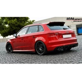 Difusores paragolpes trasero Audi A3 8V Sportback