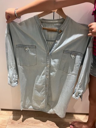 Vestido vaquero Sessun manga larga Talla M