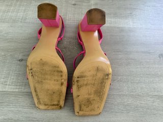Sandalias Mango rosas