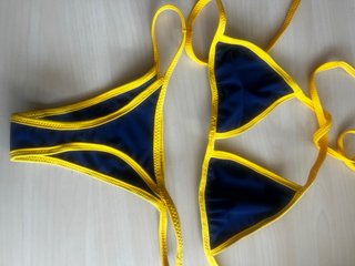 Bikini reversible estampado floral
