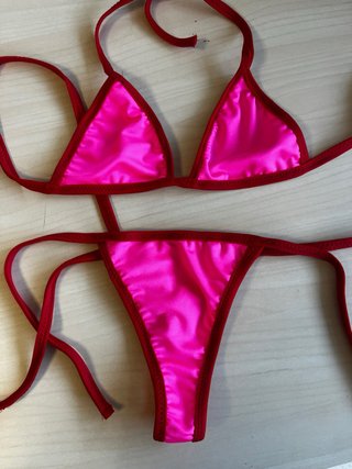 Bikini reversible estampado floral