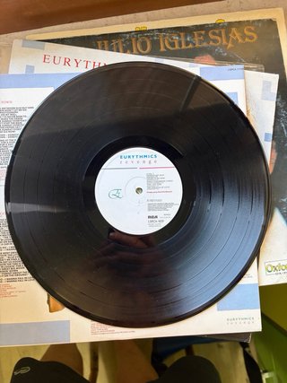 LP Eurythmics Revenge 1986
