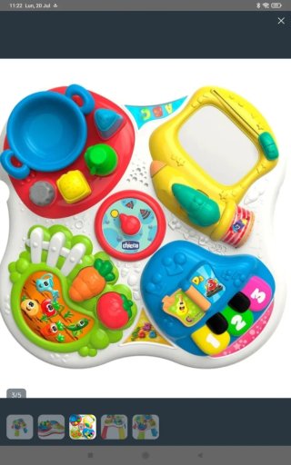 Mesa actividades bilingüe Chicco