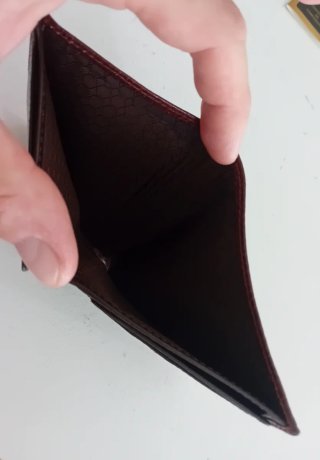 Cartera Billetera de piel NUEVA
