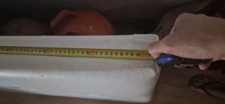 Cabecero de cama tapizado blanco