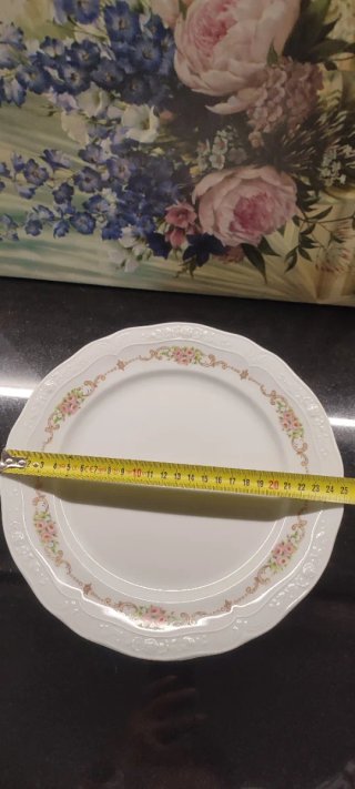 Juego de platos Santa Clara porcelana