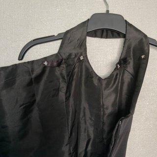 Vestido negro fiesta encaje