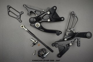 Estriberas retrasadas KAWASAKI ZX10R 2006 - 2007