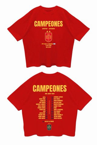 Camiseta España Campeones 2010-2026