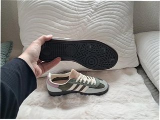 Adidas Handball Spezial Verde Plata Talla 40
