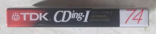 Audiocassetta TDK Cding-I 74 - USA 1992 nuova new