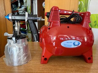Turbina Rigo 800W pistola MRI-AS turbina+manguera