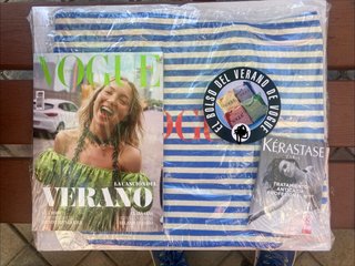 Vogue agosto 2026 + tote bag. Lila moss