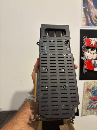 RX 7800 XT Tarjeta Gráfica 3 Ventiladores