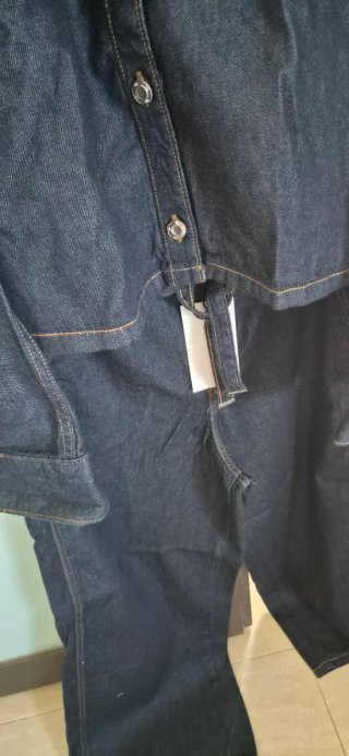 Conjunto Zara Vaquero Mujer Camisa L Pantalón L