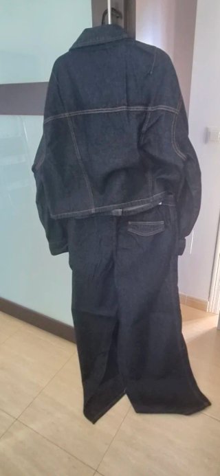 Conjunto Zara Vaquero Mujer Camisa L Pantalón L