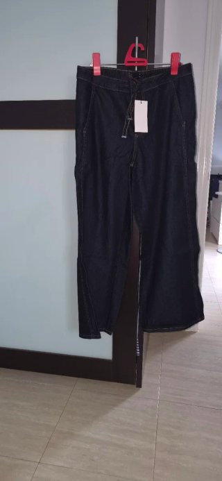 Conjunto Zara Vaquero Mujer Camisa L Pantalón L