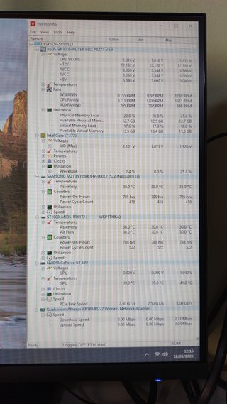 PC Gaming i7 3770 16GB RAM SSD 120GB + HDD 1TB