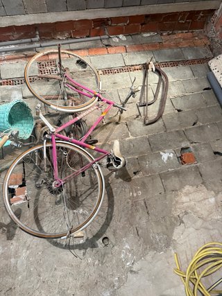 Bicicleta Peugeot Chica Rosa